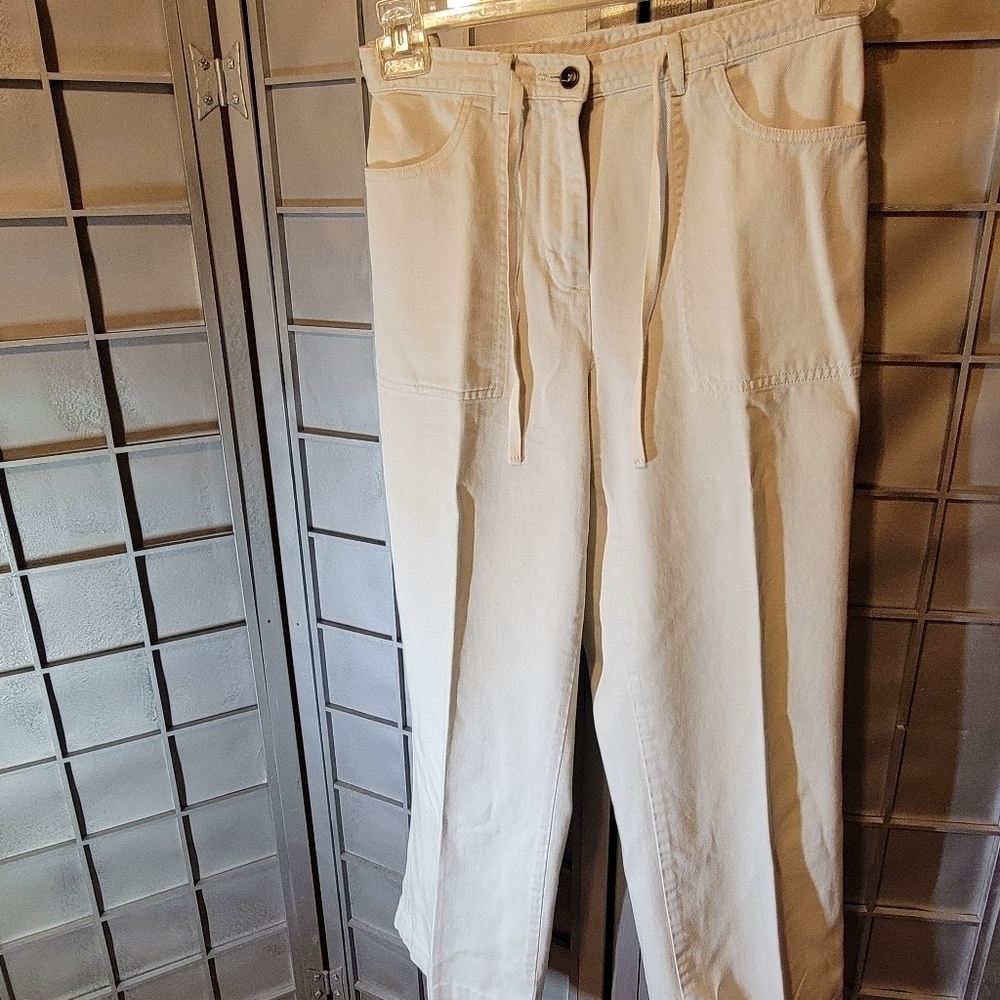 Christopher & Banks off white pants